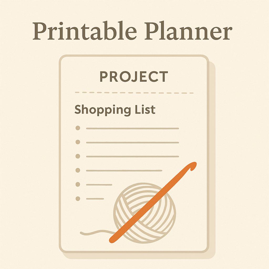 Printable planner